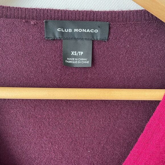 Club Monaco Sweater Bust Tie XS - Picture 2 of 7